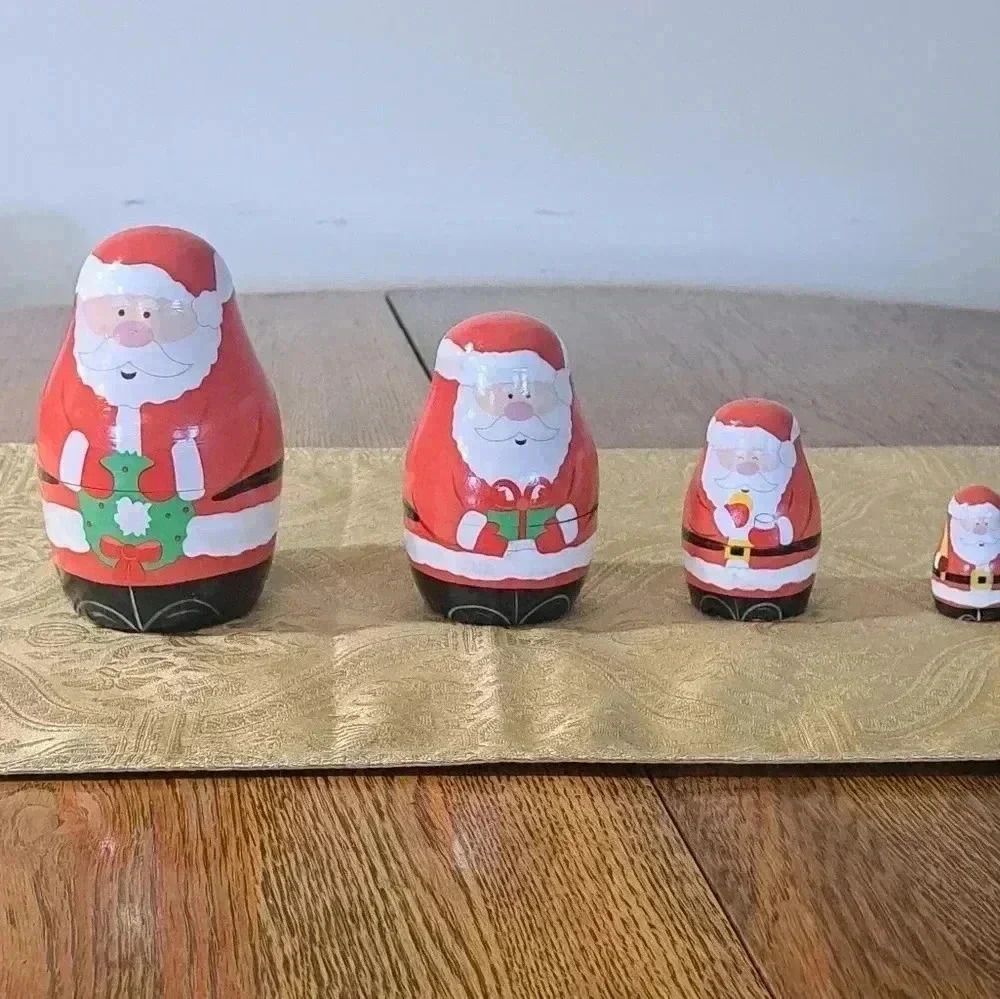 Santa Clause Nesting Dolls